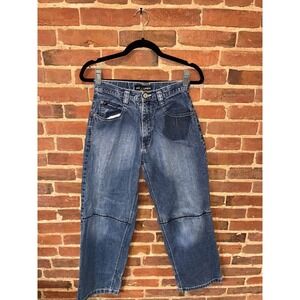 Y2K Southpole‎ Baggy Wide Leg Skater Jeans 16 Blue Denim Grunge